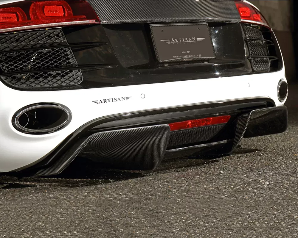 Liberty Walk Rear Diffuser CFRP Audi R8 08-15 - LW-R8-003-CFRP