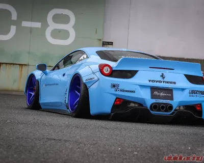 LIberty Walk Full Bumper Complete Body Kit CFRP Ferrari 458 Italia 10-15 - LW-458Italia-0001