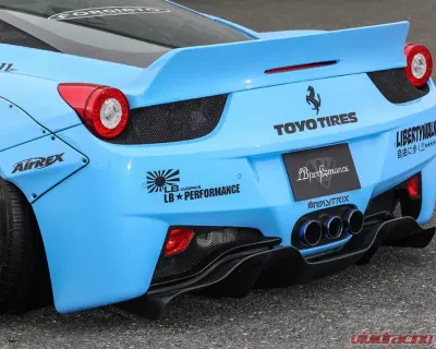 LIberty Walk Full Bumper Complete Body Kit CFRP Ferrari 458 LIberty Walk Full Bumper Complete Body Kit CFRP Ferrari 458