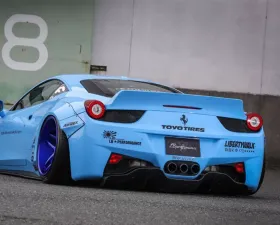 Liberty Walk Rear Diffuser CFRP Ferrari 458 Italia 10-15