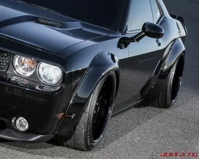 LIberty Walk Complete Body Kit FRP Dodge Challenger 08-15 - LW-Challenger-0001