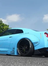 Liberty Walk Complete Body Kit Version 2 FRP Nissan GT-R R35 09-16                                     - LW-GTR-0002 - Image 2