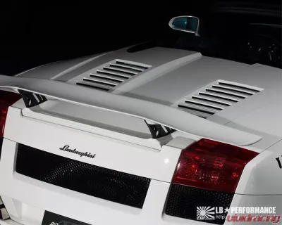 LIberty Walk Performance Rear Wing Ver.1 FRP Lamborghini Gallardo 2004-2014 - LW-Gallardo-0006-FRP
