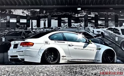 LIberty Walk Complete Body Kit Version 1 CFRP BMW M3 E92 08-13 - LW-M3-0001