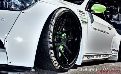 LIberty Walk Complete Body Kit Version 1 CFRP BMW M3 E92 08-13 - LW-M3-0001