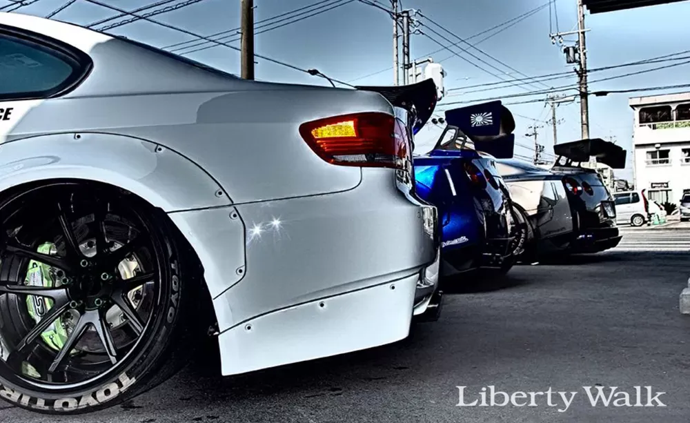 Liberty Walk CFRP Rear Wing Version 1 BMW M3 E92 08-13 - LW-M3-0006