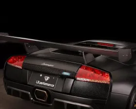 LIberty Walk Performance Rear Wing Version II Dry CFRP Lamborghini Murcielago 02-10