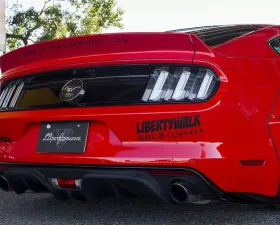 Liberty Walk Rear Diffuser Ford Mustang 2015-2022