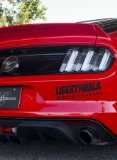 Liberty Walk Rear Diffuser Ford Mustang 2015-2022                                     - LW-MUST-003 - Image 4