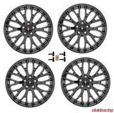 Ford Racing Wheel 19x9.5 5x4.5 52mm Black - M-1007K-M19XB