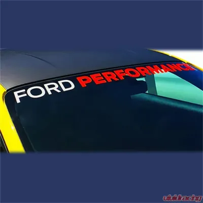 Ford Racing Ford Performance Windshield Decal - M-1820-MR