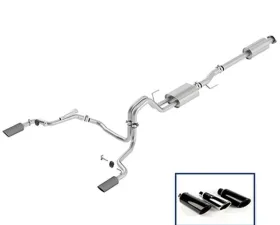 Ford Racing 2015-19 F-150 5.0 SPORT EXH SYS-REAR EXIT-CF TIP Ford 5.0L V8