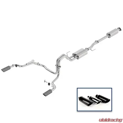 Ford Racing 2015-19 F-150 5.0 SPORT EXH SYS-REAR EXIT-CF TIP Ford 5.0L V8 - M-5200-F1550DSFA