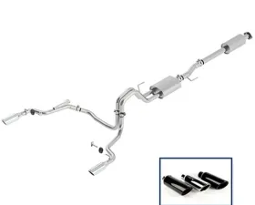 Ford Racing 2015-19 F-150 5.0 TOUR EXH SYS-REAR EXIT-CHR TIP Ford 5.0L V8