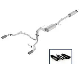 Ford Racing 2015-19 F-150 5.0 TOUR EXH SYS-REAR EXIT-CF TIP Ford 5.0L V8