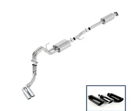 Ford Racing 2015-19 F-150 5.0 SPORT EXH SYS-SIDE EXIT-CHR TIP Ford 5.0L V8