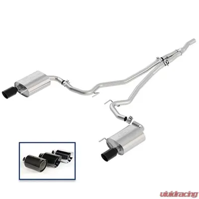 Ford Racing Extreme Catback Exhaust System w/ Black Chrome Tips Ford Mustang GT 2.3L 4-Cyl 2018+ - M-5200-M4EBA