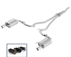 Ford Racing Extreme Catback Exhaust System w/ Dual Chrome Tips Ford Mustang GT 2.3L 4-Cyl 2018+