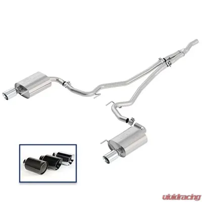 Ford Racing Extreme Catback Exhaust System w/ Dual Chrome Tips Ford Mustang GT 2.3L 4-Cyl 2018+ - M-5200-M4ECA