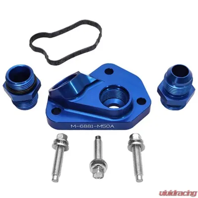 Ford Racing Remote Oil Filter Adapter Ford 5.0L V8 - M-6881-M50A