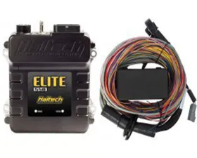 Haltech Elite 550 Stand Alone ECU with 8ft. Basic Universal Wire-In Harness Kit