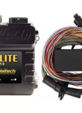 Haltech Elite 550 Stand Alone ECU with 8ft. Basic Universal Wire-In Harness Kit                                     - HT-150404 - Image 4