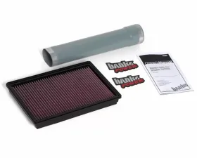 Banks Power Ram Air Filter Assembly W/Silencer Delete Tube Ram 1500 3.0L EcoDiesel 2014-2016