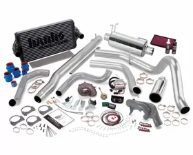Banks Power Chrome Tip PowerPack Bundle Complete Power System W/Single Exit Exhaust Ford F250 | F350 Manual Transmission 7.3L 1999