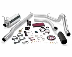 Banks Power Black Tip Stinger Bundle Power System W/Single Exit Exhaust Ford F250 | F350 7.3L Automatic Transmission 1999.5-2003