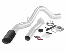 Banks Power Black Tip Single Exit Monster Exhaust System Chevrolet LMM ECSB-CCLB 6.6L 2007-2010