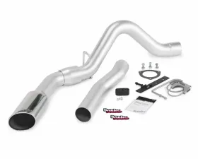 Banks Power Chrome Tip Single Exit Monster Exhaust System Chevrolet | GMC 2500 | 3500 6.6L LML DCSB-CCLB 2015