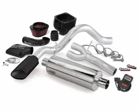 Banks Power Black Tip Stinger Bundle Power System W/Single Exit Exhaust Chevrolet CCSB-ECSB FFV Flex-Fuel Vehicle 5.3L 2009