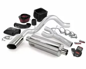 Banks Power Chrome Tip Stinger Bundle Power System W/Single Exit Exhaust Chevrolet CCSB-ECSB FFV Flex-Fuel Vehicle 5.3L 2009
