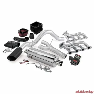 Banks Power Black Tailpipe PowerPack Bundle Complete Power System W/AutoMind Programmer Chevrolet 1500 EC/CC-SB 4.8-5.3L 2003-2006 - 48064-B
