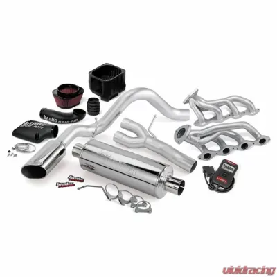 Banks Power Chrome Tailpipe PowerPack Bundle Complete Power System W/AutoMind Programmer Chevrolet 1500 EC/CC-S 4.8-5.3LB 2003-2006 - 48064