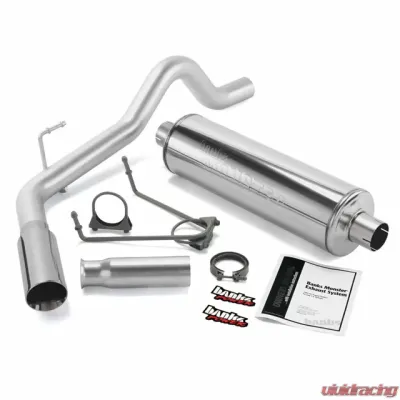 Banks Power Chrome Tip Single Exit Monster Exhaust System Toyota Tundra 3.4L 4.0L 4.7L 2000-2006 - 48130