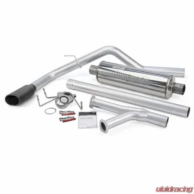 Banks Power Black Tip Single Exit Monster Exhaust System Toyota Tundra 4.6/5.7L DCMB-CMSB 2009-2019 - 48140-B