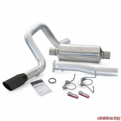 Banks Power Black Round Tip Single Exit Monster Exhaust System Toyota FJ Cruiser 4.0 2007-2014 - 48141-B
