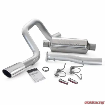 Banks Power Chrome Ob Round Tip Single Exit Monster Exhaust System Toyota FJ Cruiser 4.0 2007-2014 - 48142