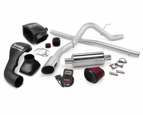 Banks Power Chrome Tip Stinger Bundle Power System W/Single Exit Exhaust Ford F-150 CCMB 5.4L 2004-2008