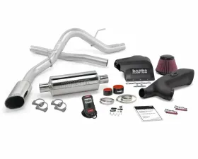 Banks Power Chrome Tip Stinger Bundle Power System W/Single Exit Exhaust Ford F-150 EcoBoost Regular Cab Short Bed 3.5L 2011-2014
