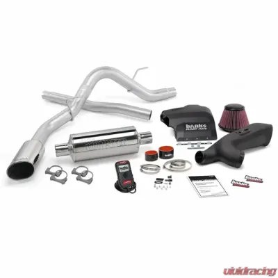 Banks Power Chrome Tip Stinger Bundle Power System W/Single Exit Exhaust Ford F-150 EcoBoost Regular Cab Short Bed 3.5L 2011-2014 - 48494