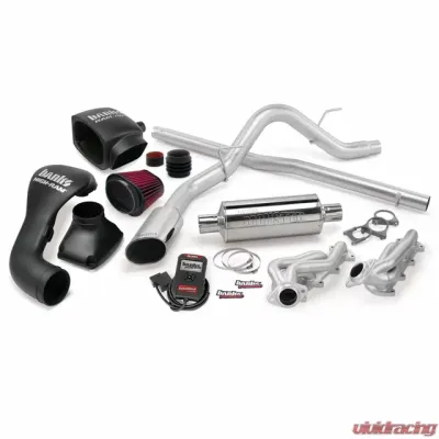 Banks Power Chrome Tip PowerPack Bundle Complete Power System W/Single Exit Exhaust Ford F-150 SCMB 5.4L 2004-2008 - 48531