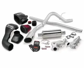 Banks Power Chrome Tip PowerPack Bundle Complete Power System W/Single Exit Exhaust Ford F-150 SCLB-ECMB 5.4L 2004-2008