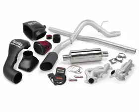 Banks Power Black Tip PowerPack Bundle Complete Power System W/Single Exit Exhaust Ford F-150 CCMB 5.4L 2004-2008