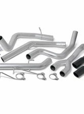 Banks Power DualRear Exit Black Round Tips Monster Exhaust System Ram 1500 3.0L EcoDiesel 2014-2019                                     - 48602-B - Image 2