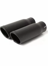 Banks Power DualRear Exit Black Round Tips Monster Exhaust System Ram 1500 3.0L EcoDiesel 2014-2019                                     - 48602-B - Image 2