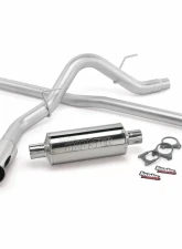 Banks Power Chrome Ob Round Tip Single Exit Monster Exhaust System Ford F-150 | Lincoln SCMB 2004-2008                                     - 48739 - Image 2