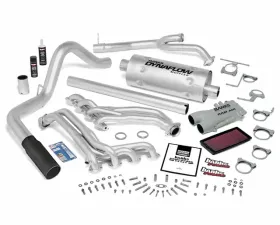 Banks Power Black Tip PowerPack Bundle Complete Power System Ford 460 E4OD Standard Cab Automatic Transmission 1993-1997