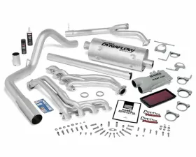 Banks Power Chrome Tip PowerPack Bundle Complete Power System Ford 460 Standard Cab Manual Transmission 1993-1997